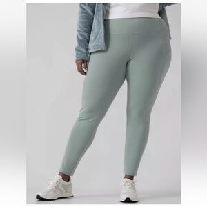 NWT Athleta Delancey Moto Tight Legging 3X Minimalistic Gray City Travel Casual